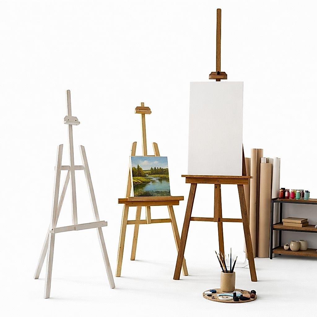 Standing Easel | Standing Foto | Easel Lukis | Stand akrilik | Stand BoxFlower