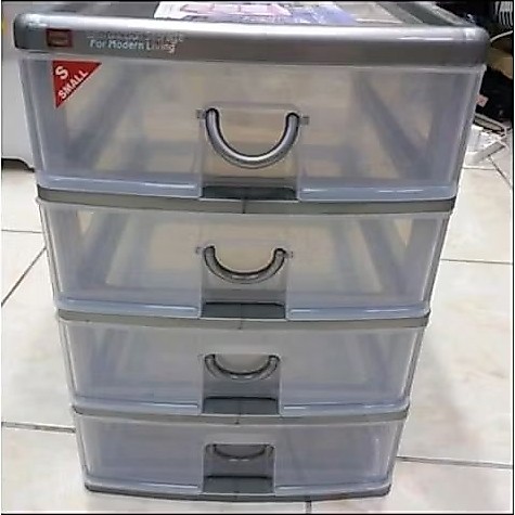 Mini Container 4 Susun Shinpo SIP 355-S4 / Laci 4 Susun Sedang Shinpo