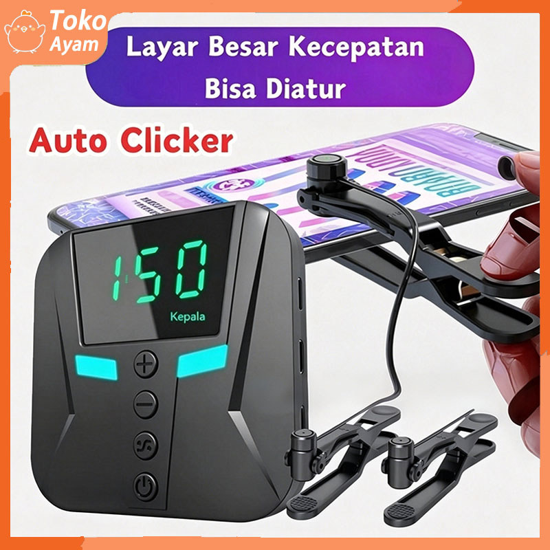 Auto Clicker Alat Tap Tap Layar untuk Smart Phone Multifunctional Layar Ponsel Klik Otomatis Auto Kl