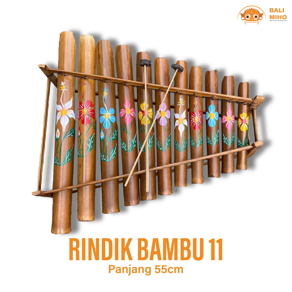 Rindik Bambu Bali Rindik Kayu Alat Musik Tradisional Bali Rindik Kayu 11 Bambu     Berkualitas