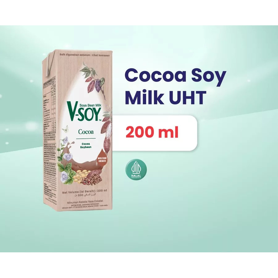V-SOY VSOY V SOY COCOA / MULTIGRAIN UHT 200ML