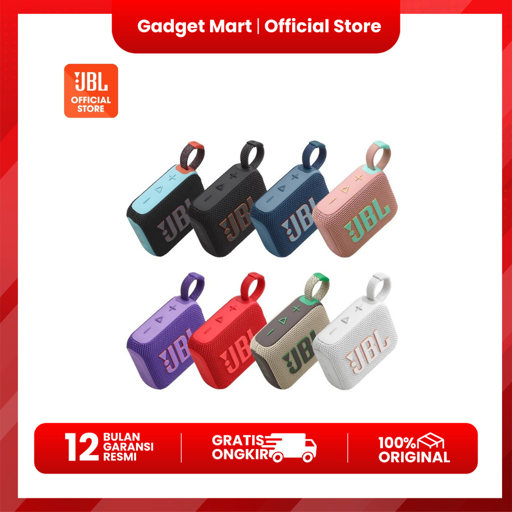 JBL GO 4 ORI - New Garansi Resmi
