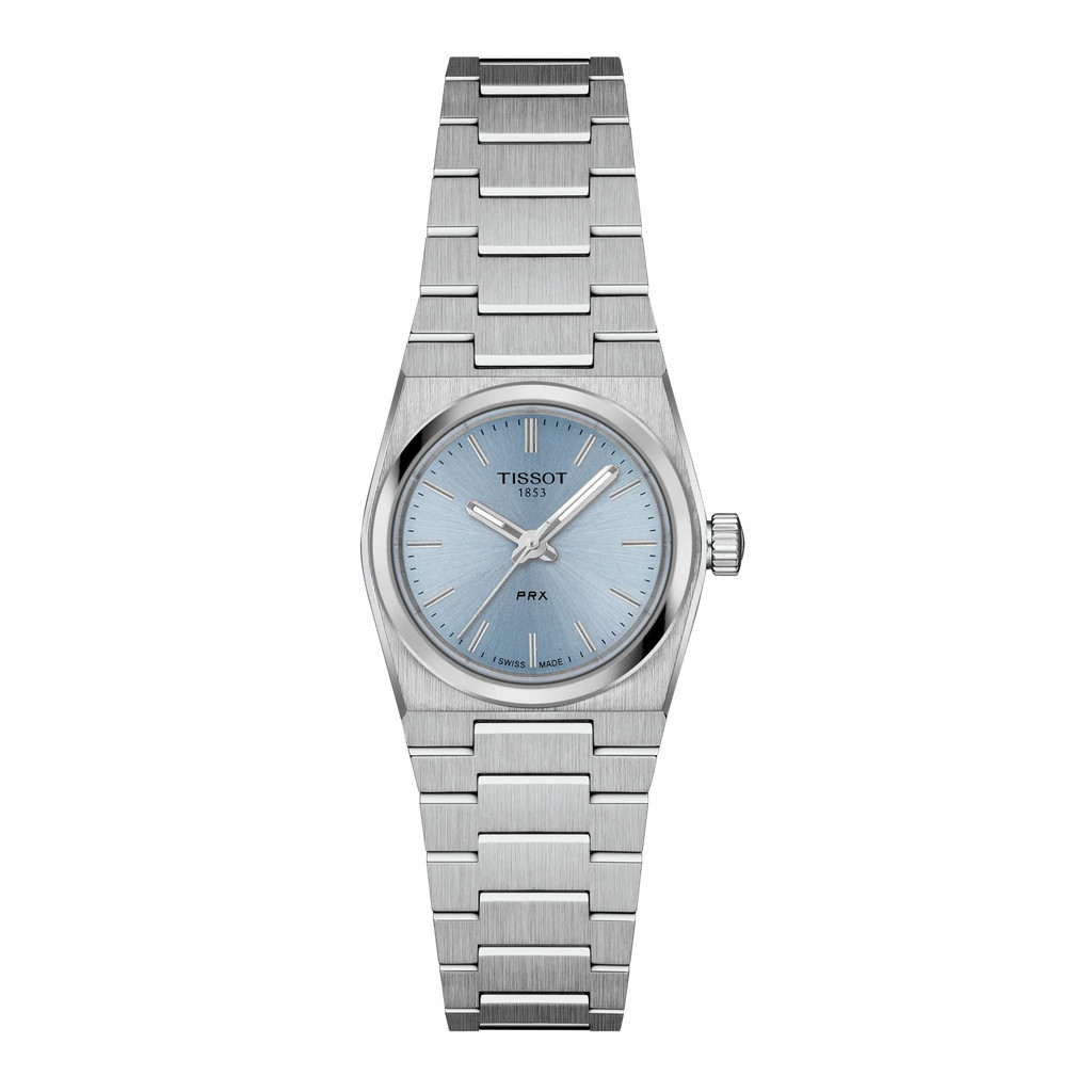 Tissot PRX Ice Blue Dial Jam Wanita 25MM T1370101135100