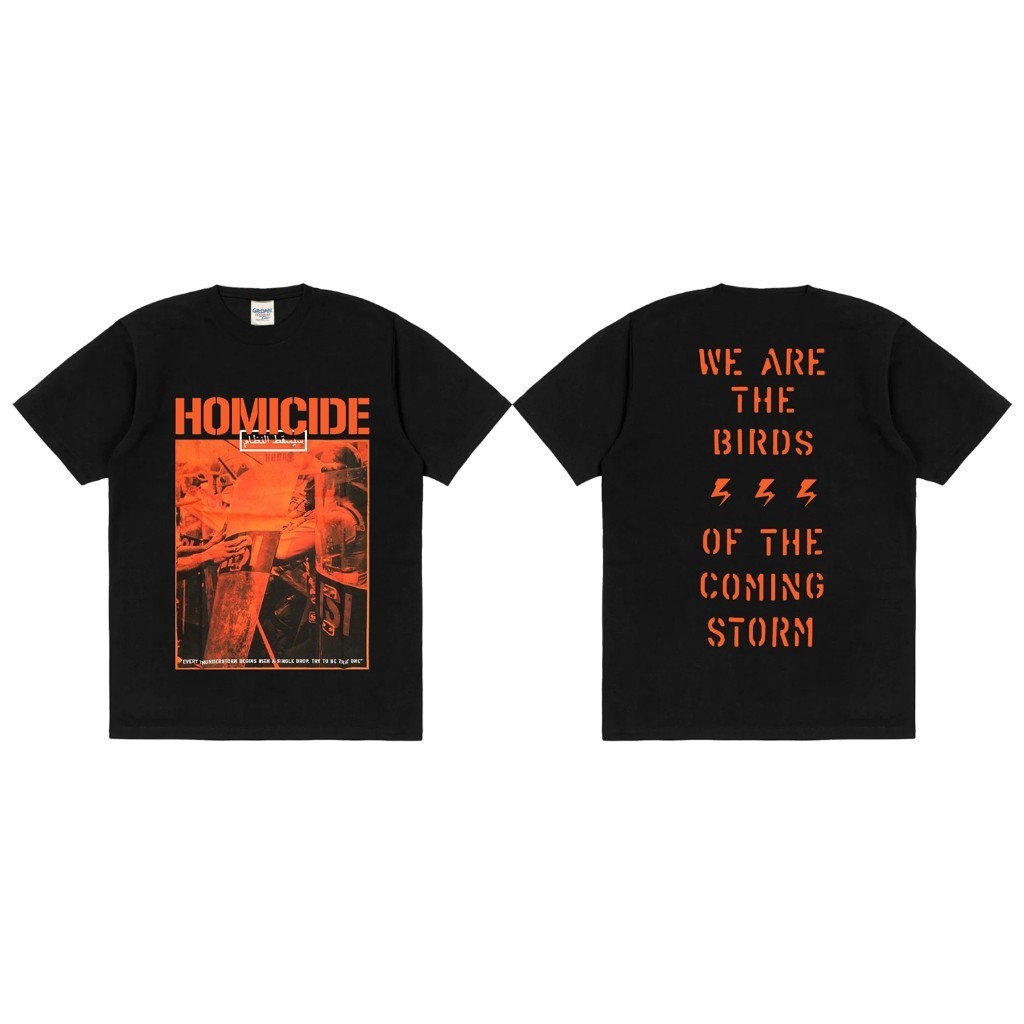 Rockermusic T-shirt Band Homicide Conflict