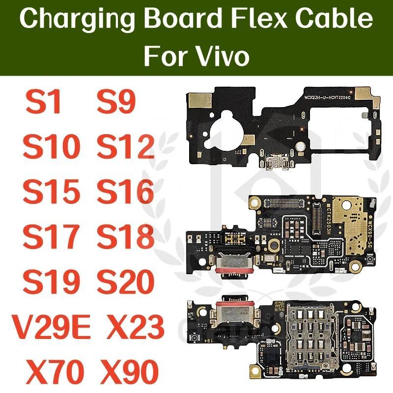 Kabel Fleksibel Papan Pengisian Daya USB Untuk Vivo S1 S9 S10 S12 S15 S16 S17 S18 S19 S20 V29E X23 X