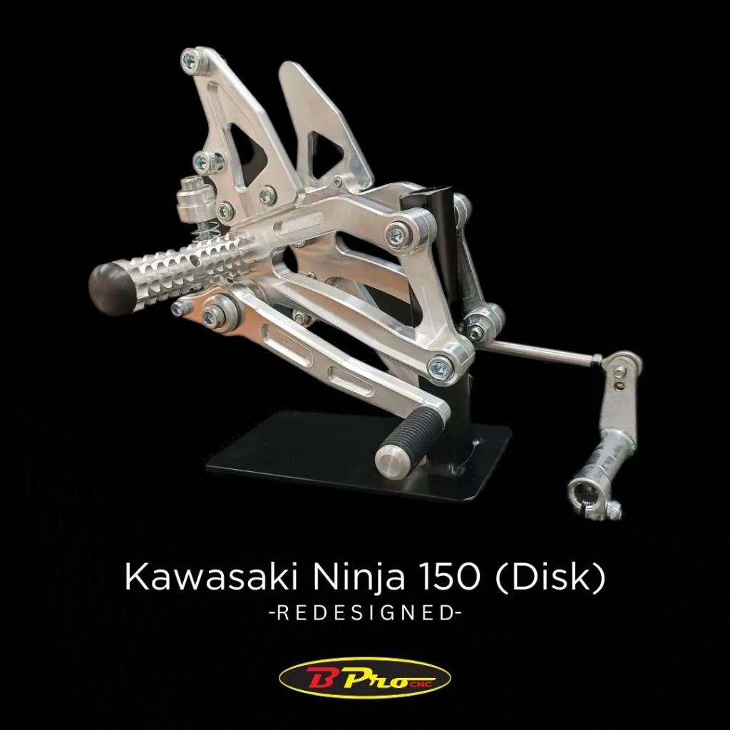 Footstep Underbone BPro Racing untuk Motor Kawasaki Ninja 150 Disk Ninja 150 SPC 3D MX King MX King 