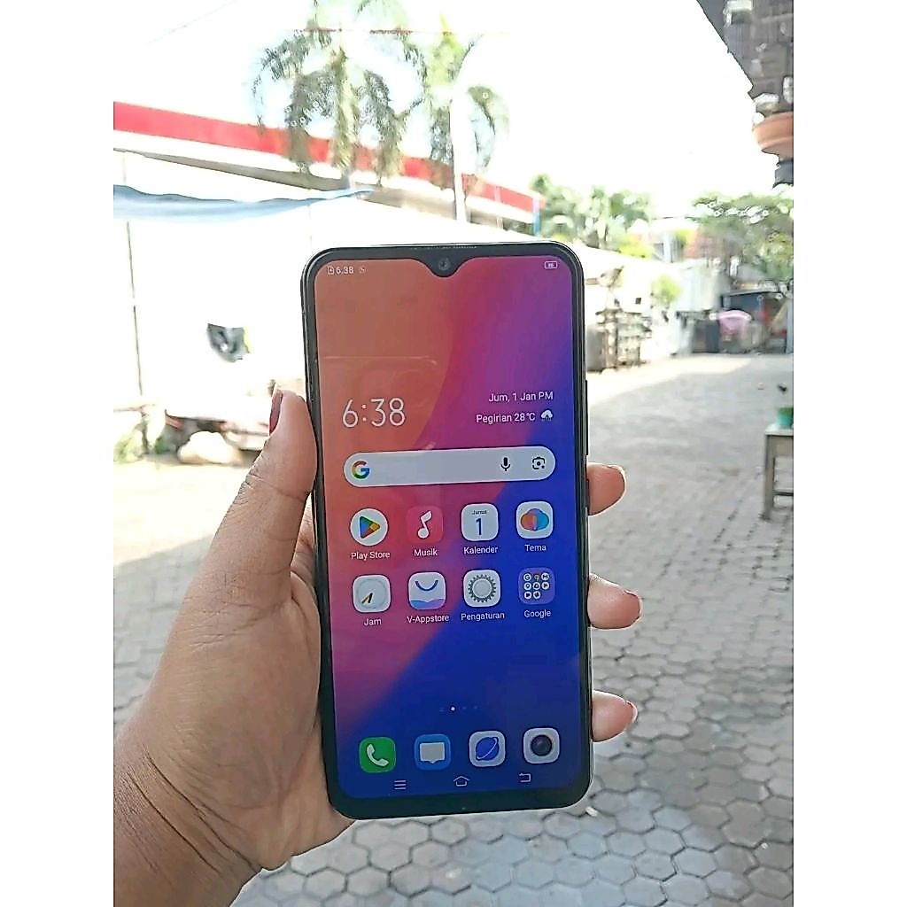 Vivo Y12 ram 3/32 hp cas ori no minus