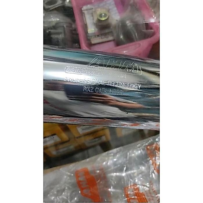 Knalpot Racing RXZ Catalyzer AHM Malaysia Original
