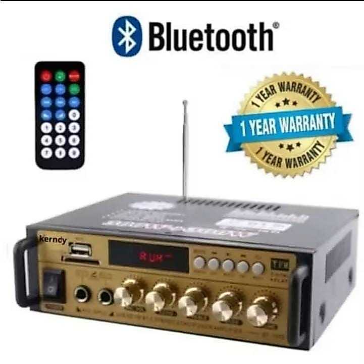 Amplifier Kerndy Bt-298A Bluetooth Eq Audio Amplifier Karaoke Home Theater Fm Radio 600W Amplifier B