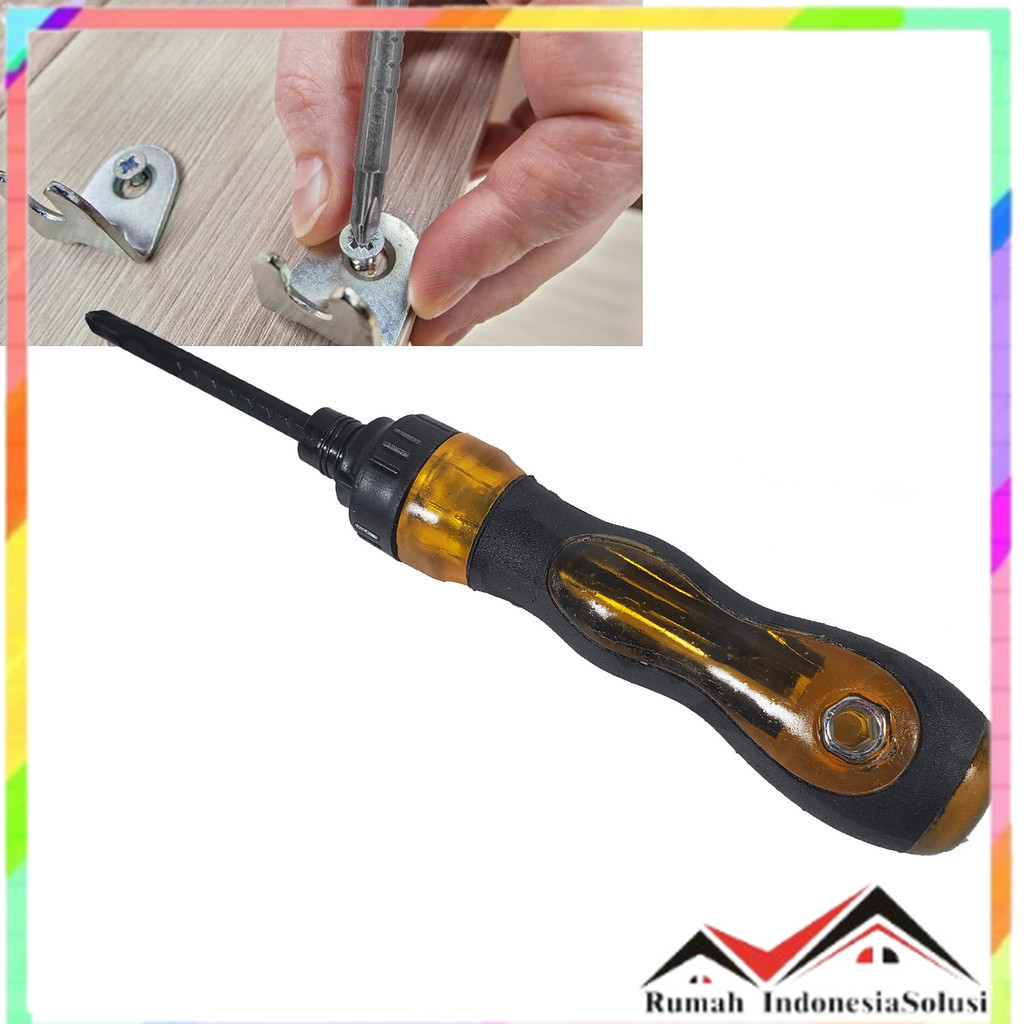 

- Kseibi Obeng Set Reparasi Philips dan Slotted 2 in 1 - 1536 -