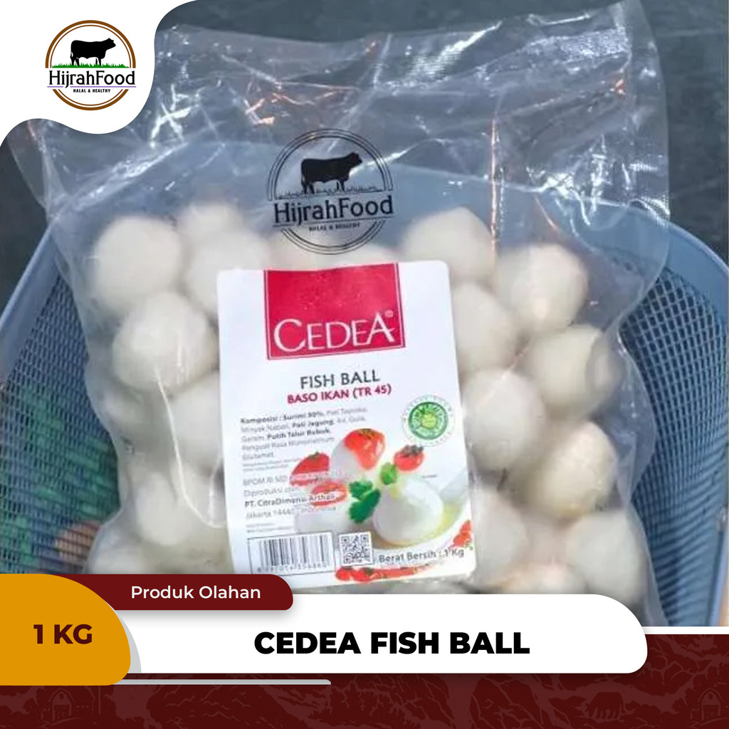 

CEDEA Fish Ball Bakso Ikan TR 45 | 1 kg