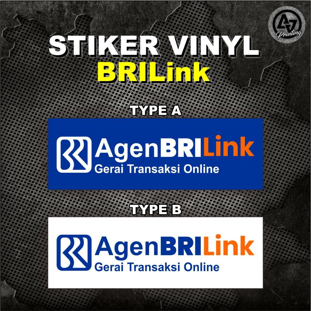 

Stiker Agen BRILink Ukuran 60 cm x 20 cm