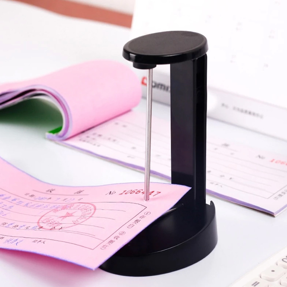 

Tusukan Bill 1pc/Paku Tusukan Kertas Bon/Penyimpanan Kertas Pengikat/Kebutuhan Kantor/Aman dan Praktis