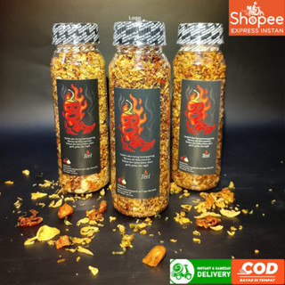 

Rasa Original Sambal Tabur Awur Asli Bandung Varian 1 Botol Kering Pedas Siap Saji 100g