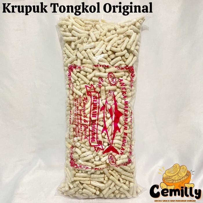 

SALE [CEMILLY] 1000gr Krupuk Ikan Tongkol 1Ball 1Kg Cemilan Snack Kiloan Hijau Balado - OriginalTERLARIS