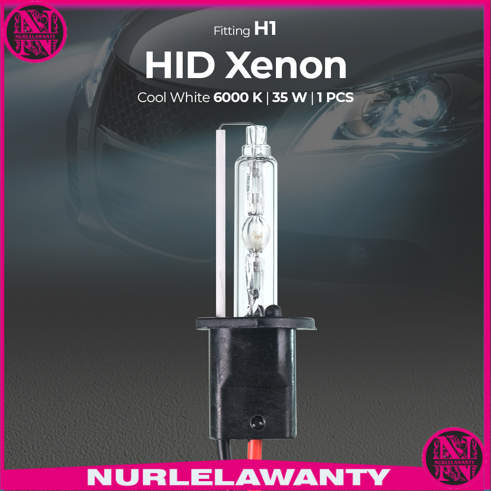 

- FORAUTO Lampu Depan Mobil Headlamp HID Xenon Cool White 35W 1 PCS -
