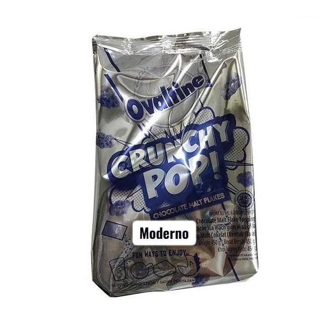 

JAMIN MURAH !!!Ovaltine crunchy pop chocolate malt flakes 450gr(BISA LANGSUNG ORDER)