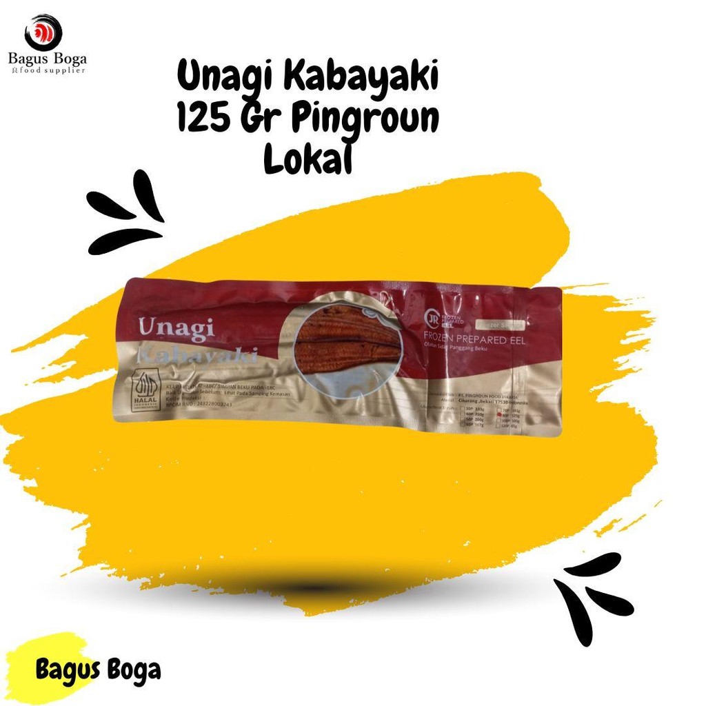 

Unagi Kabayaki 125 Gr Pingroun Lokal