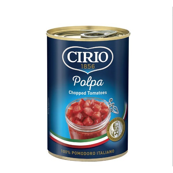 

Cirio Whole Tomato Peeled / CIrio Pelati - 400 Gram