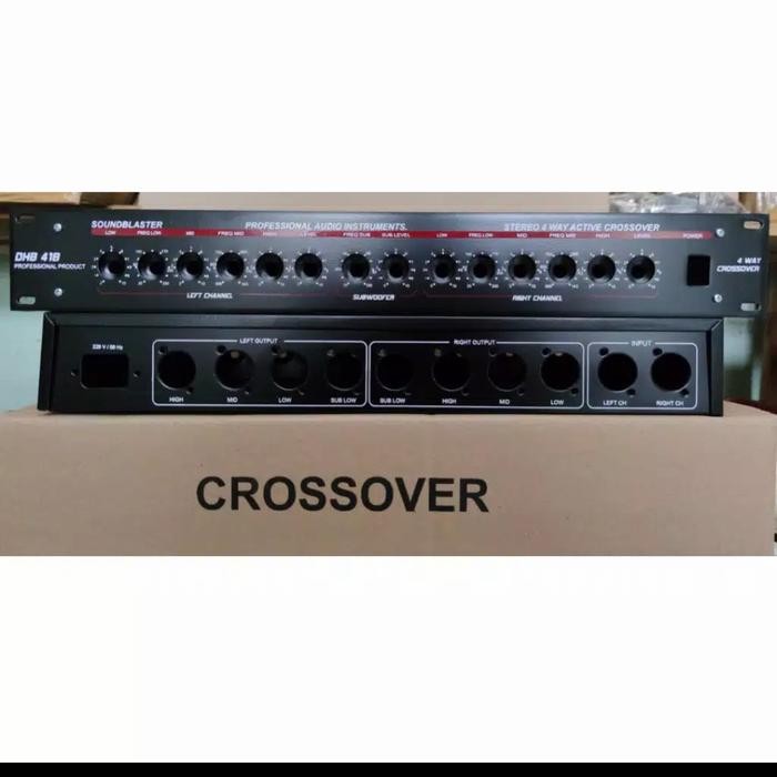 (BACA DESKRIPSI) Box kit crossover 4way CKJ DHB 418 / Box CKJ 418 crossover