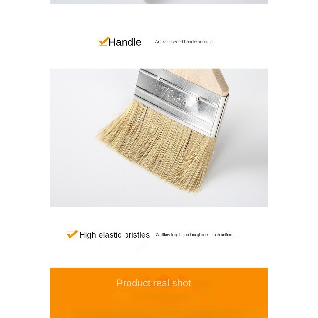 

Paint brushes Industrial glue Hard brush Household barbecue pig brush Soft brush Cleaning and dusting brush
