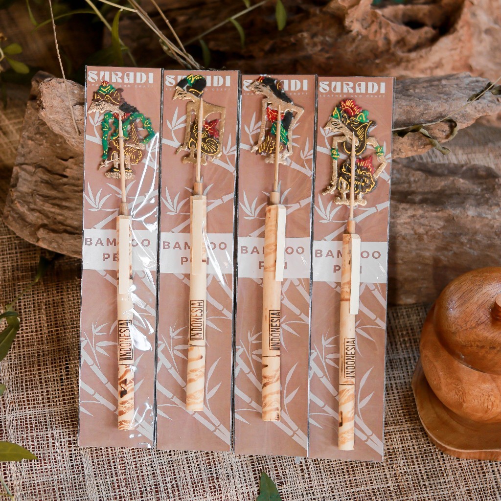 

^| SPECIAL PENA PULPEN BAMBU EDISI TOKOH WAYANG OLEH OLEH KHAS JOGJA INDONESIA Yr4