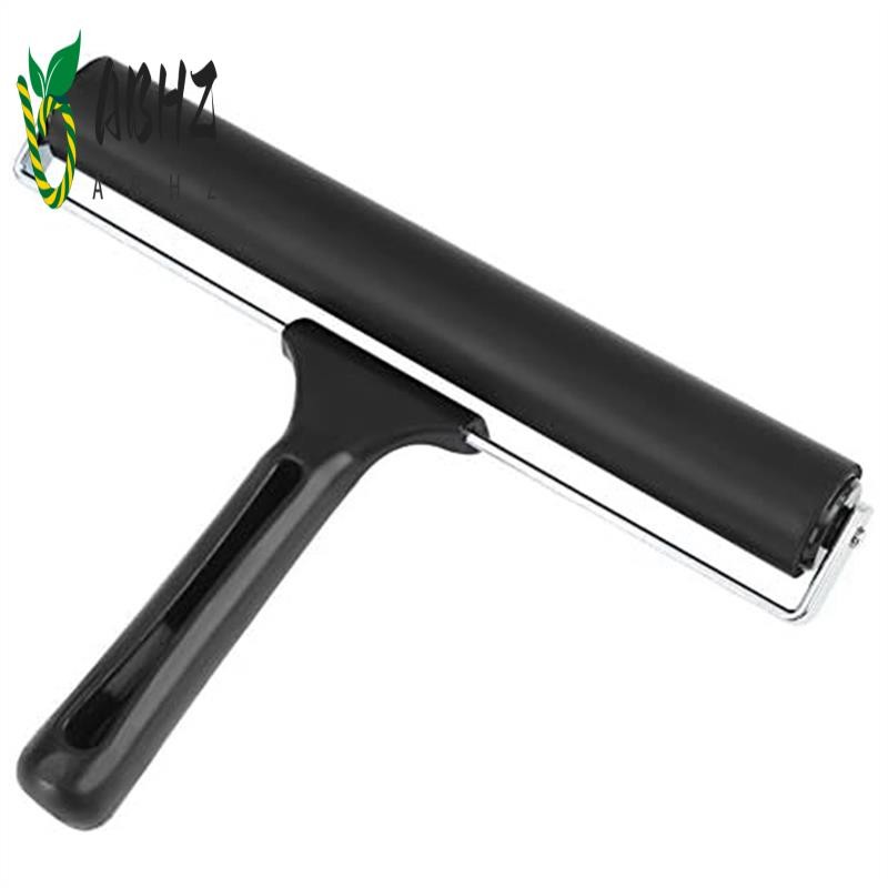 

ABHZ-8-Inch Rubber Roller, Brayer Roller Brush For DIY Art Craft Painting, Print, Printmaking, Ink And Stamping
