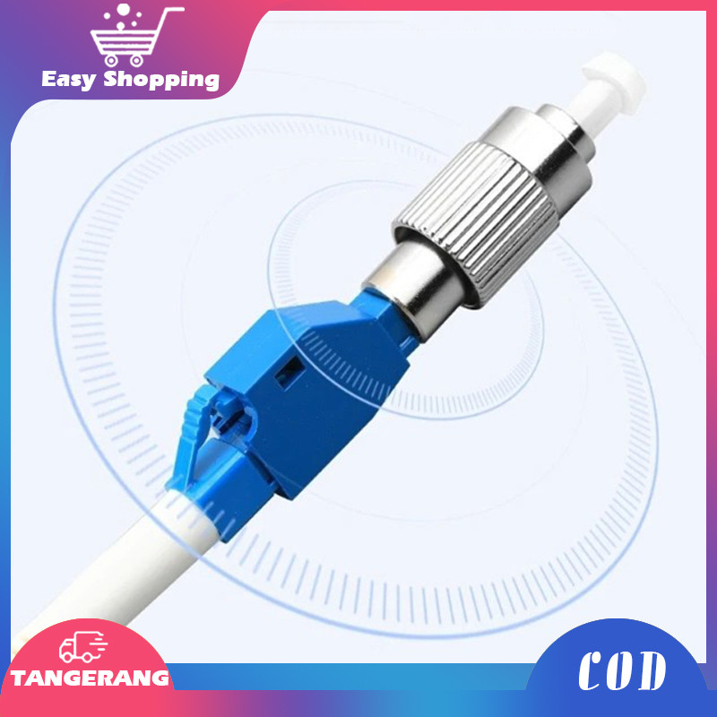 Konverter Fiber Optik FC/UPC Male To LC/UPC Female Connector Adapter Fiber Optik Hybrid Adapter