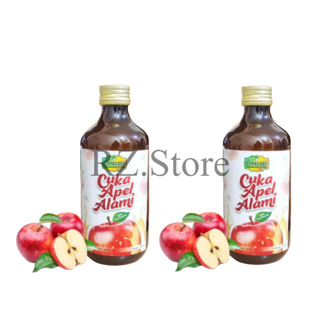 

2 PCS Cuka Apel Alami Syifacare 330 ml – Apple Cider Vinegar 100% Sari Apel Murni