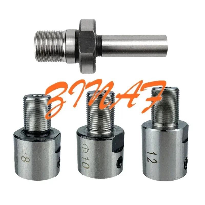 Chuck Connecting Rod Mini Chuck M14x1 Suitable for K01-50/63 K02-50/63,Flange is suitable for K01/K0