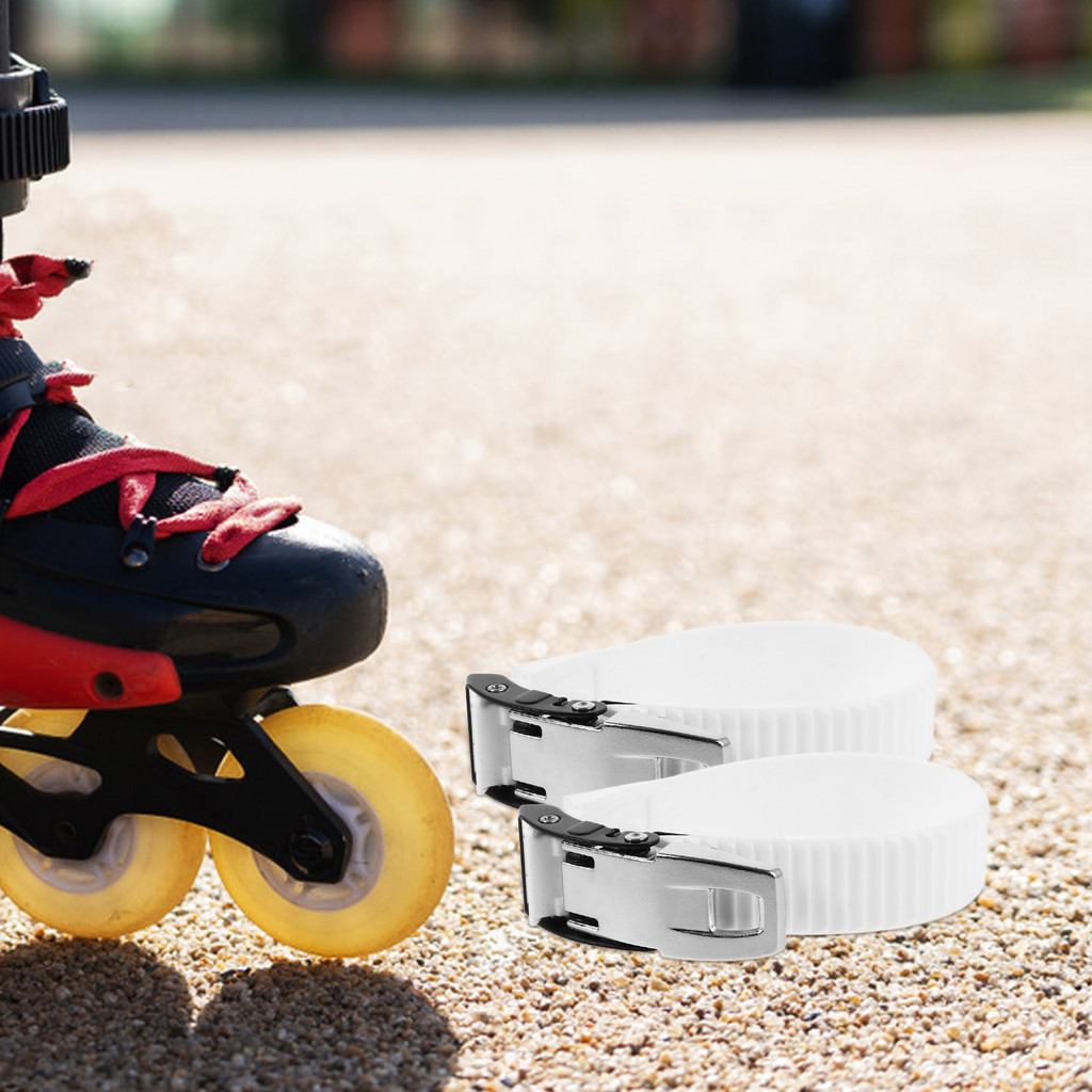 Skate Buckle Replacement Straps PVC Durable Roller Skate Accessories Shoe Supplies Fixing Buckle Str