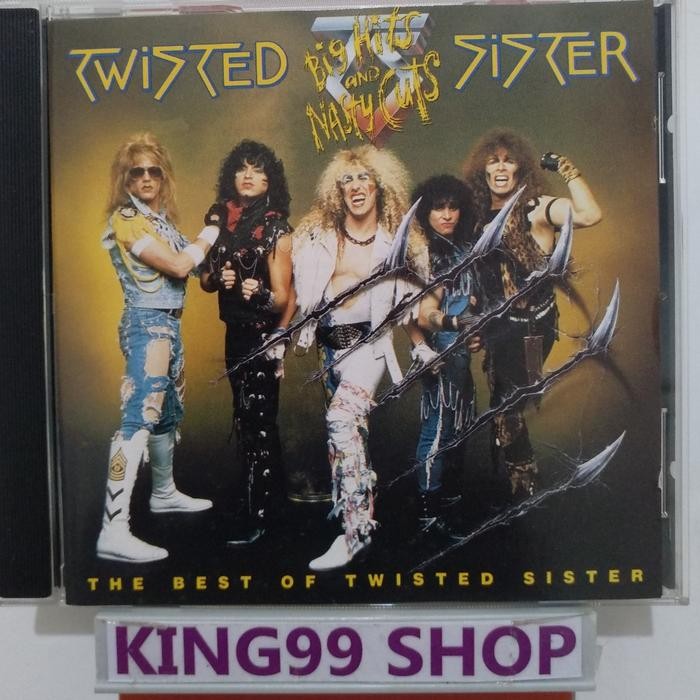 CD TWISTED SISTER - BIG HITS AND NASTY CUTS. trixter bon jovi journey firehouse white lion firehouse