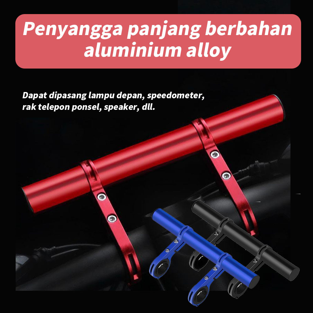 Handlebar Extension Bracket - Breket Stang Tambahan Motor / Sepeda motor