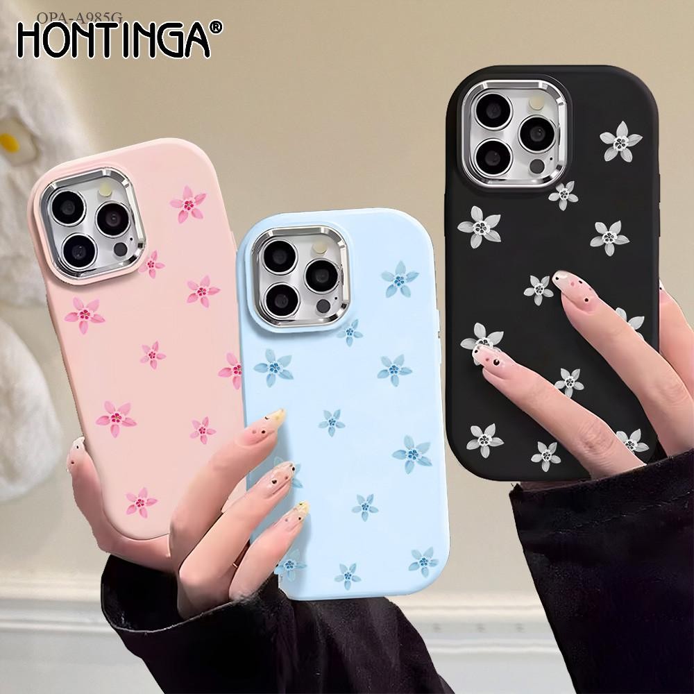 Hontinga Casing Hp Untuk OPPO A3X A60 A98 A78 A58 A53 A33 A9 A5 A3S A79 A5S A12 A38 A18 A1K A37 A37F
