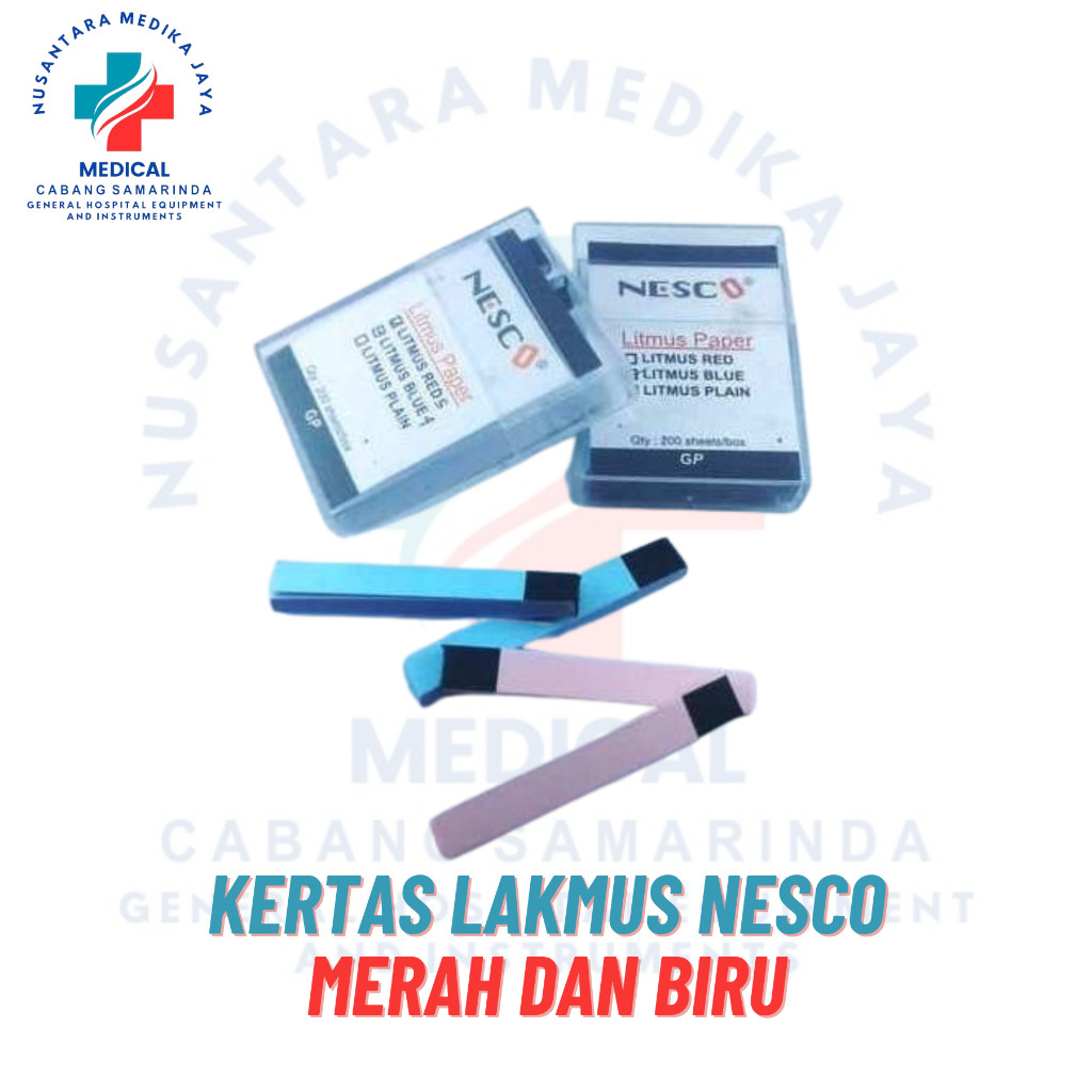 Kertas Lakmus Litmus Nesco Kertas Lakmus Merah | Kertas Lakmus Biru