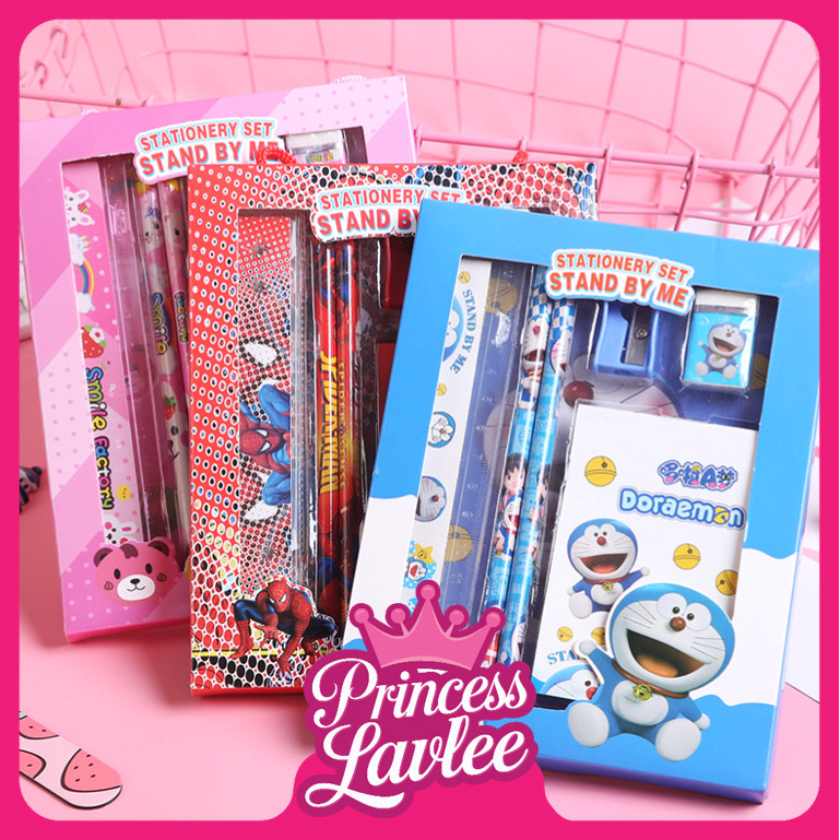 

PL S5994 Set Alat Tulis 6 In 1 Stationery Set Lucu Karakter Souvenir Hampers Anak Sekolah Paket Perlengkapan Alat Tulis