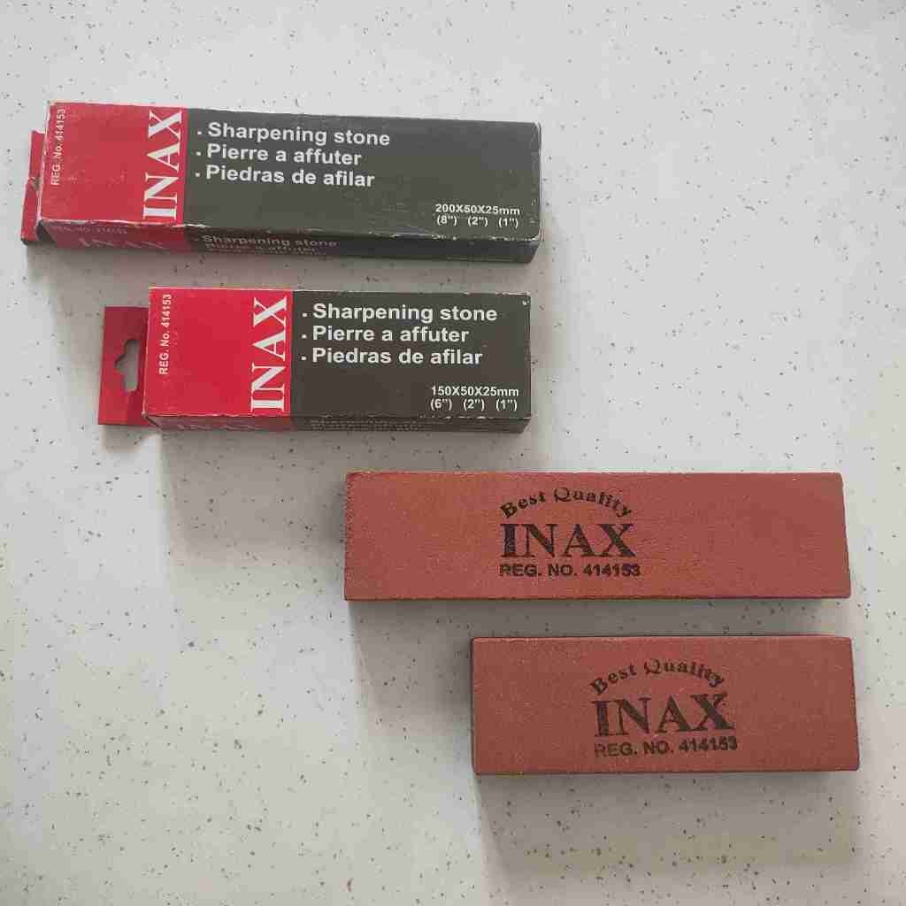 BATU ASAH / BATU GOSOK / PENGASAH PISAU INAX 6"/Batu Asah / Batu Gosok Pengasah Pisau INAX 6" dan 8"