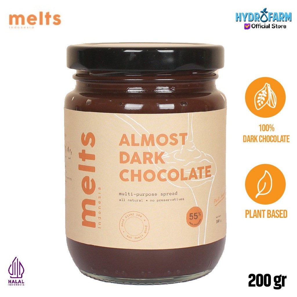 

Melts - Almost Dark Chocolate Spread