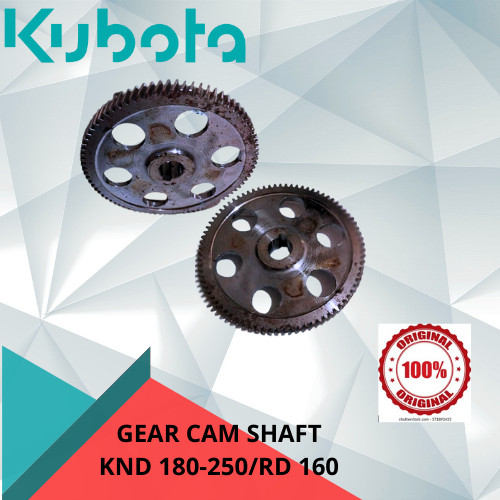 KUBOTA GEAR CAM SHAFT KND 180-250/RD 160 / GEAR NOKEN AS KND 180-250/RD 160 / GIGI POROS NOK KND 180