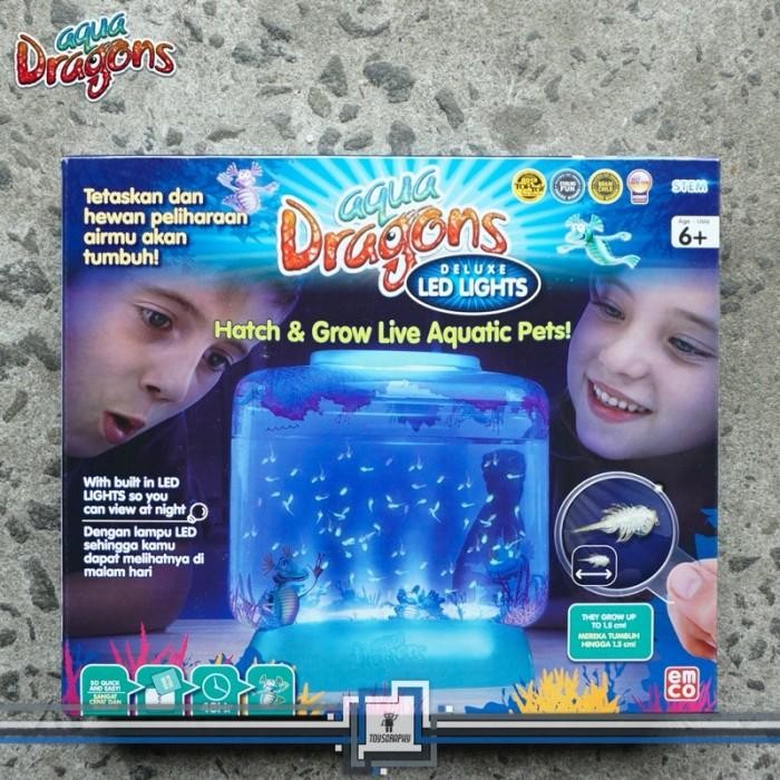 Aqua Dragons DEEP SEA HABITAT Deluxe LED Lights Sea Monkey Triops