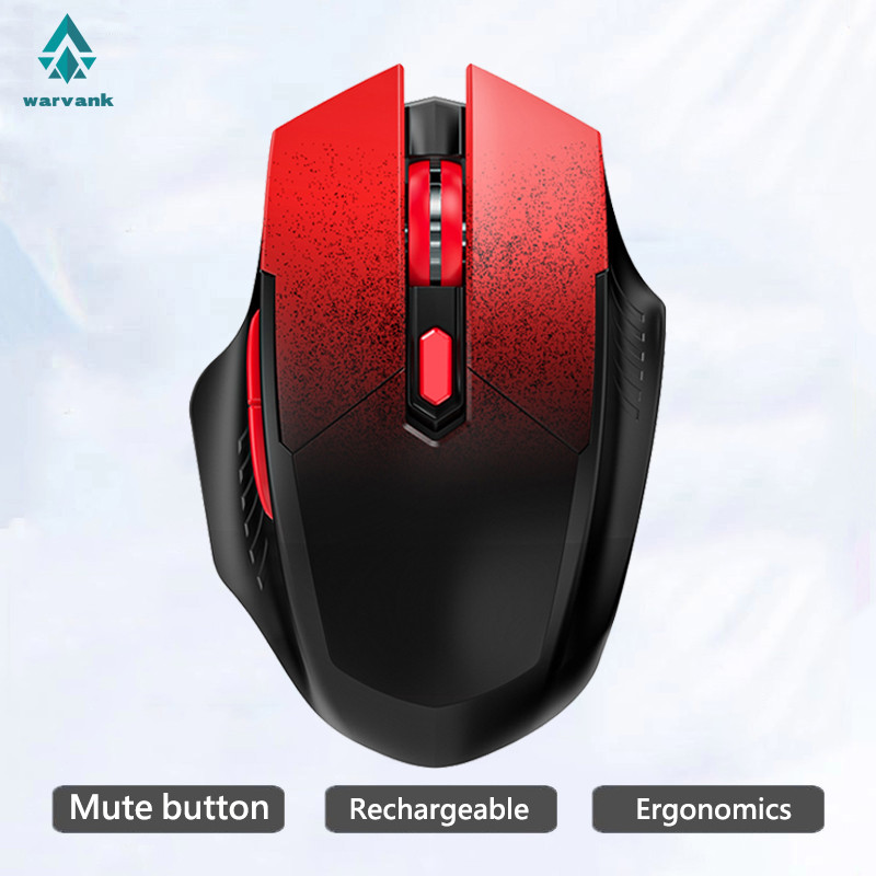 

vank M100 Silent Wireless Mouse Plug and Play Ergonomic Bluetooth Office Mouse Gaming Mouse Laptop Desktop Universal