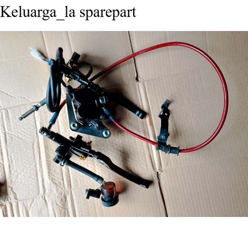 master rem Brembo kanan kiri plus pala babi R15 original second