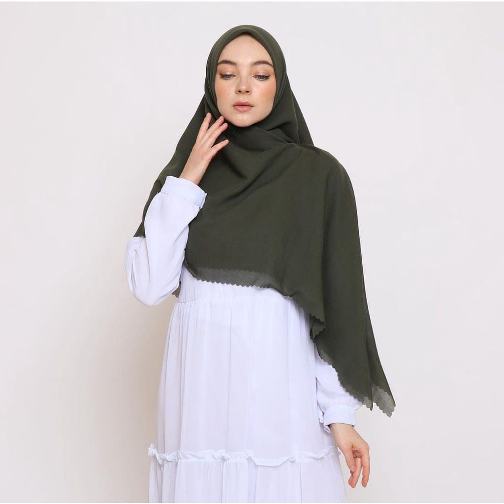 Segiempat Voal Syari Jilbab Voal Paris Premium Lasercut Halimah Store Segi Empat Voal Jilbab Jumbo