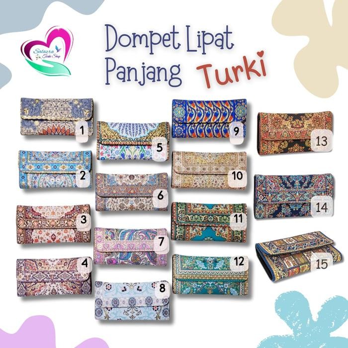 

DOMPET LIPAT TURKI | DOMPET LIPAT PANJANG | DOMPET LIPAT PENDEK - Panjang by Summerstore official