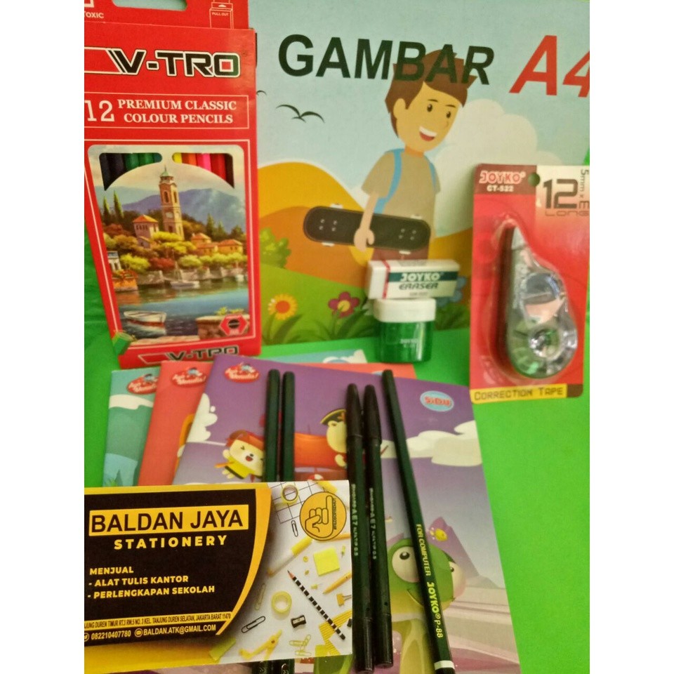 

Paket Sekolah SD Termurah 9 Varian