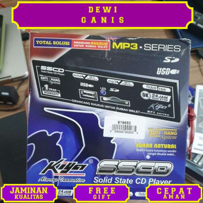 Sscd Mp3 Player Kiya Suara Walet Speaker Tweeter Ampli | SSCD KIYA ORI | SSCD KIYA SPEAKER WALET | S