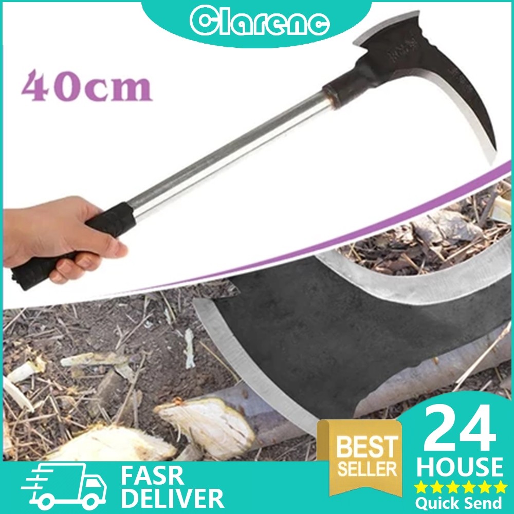 Sabit arit/rumput baja/asli sabit kapak/ganda alat pemotong ranting pohon/alat panen padi/potong rum