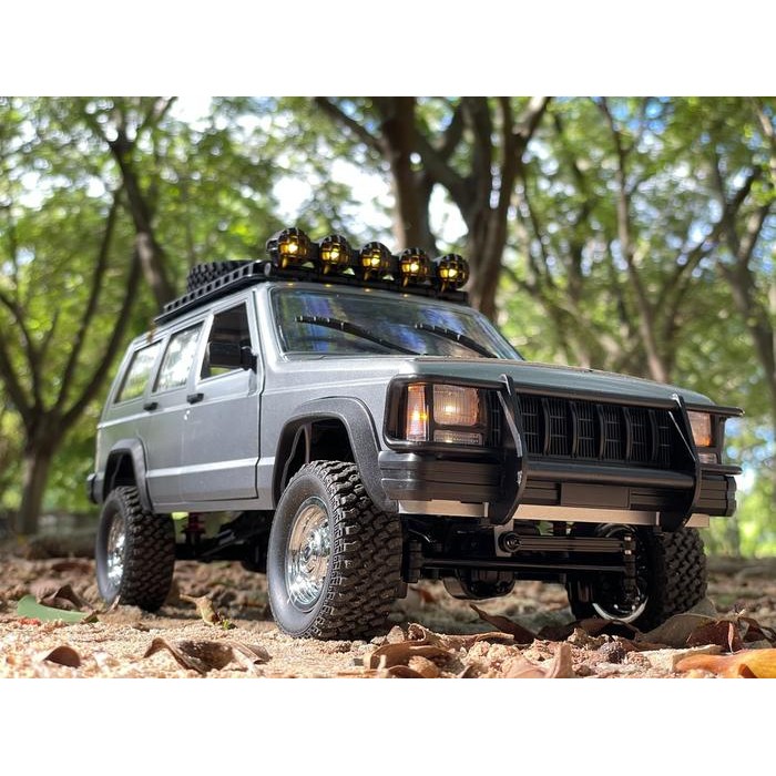 MN-78 JEEP CHEROKEE RTR SILVER 1/12 2.4GHZ RC ADVENTURE OFFROAD#MN-78S ILM...