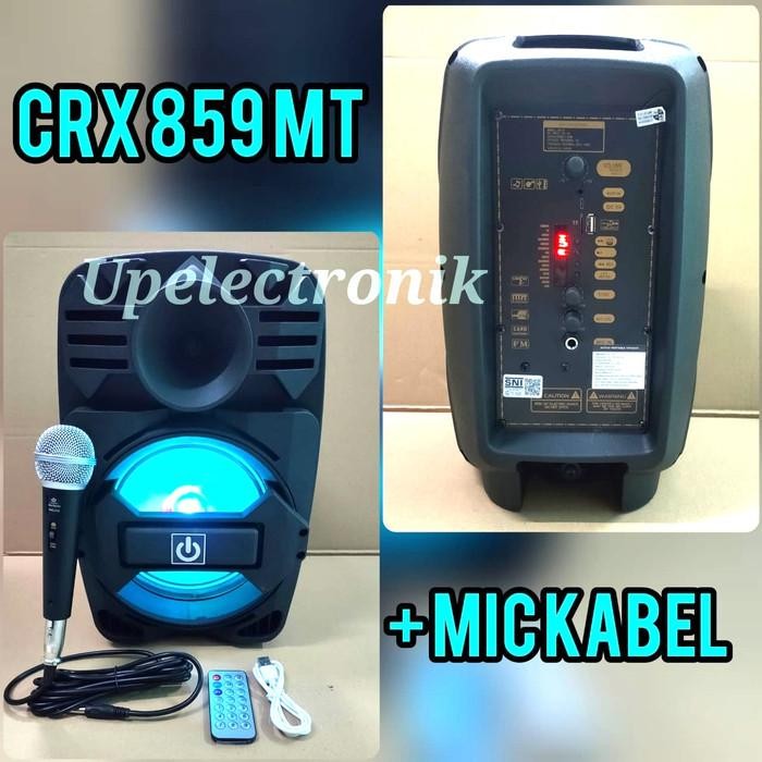 Speaker Portable Crimson CRX859MT 8 inch Bluetooth