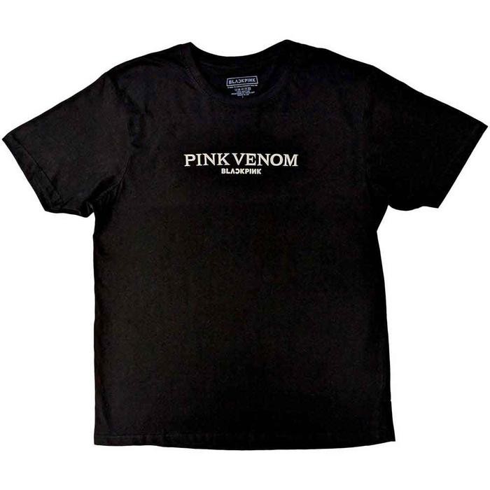 (COD) Kaos / T-Shirt Blackpink - Pink Venom (Back Print) Original - M
